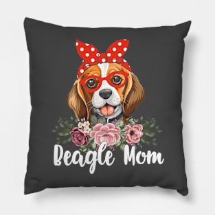 Beagle Mom - Professional Snuggle Provider & Expert Treat Dispenser Pillow