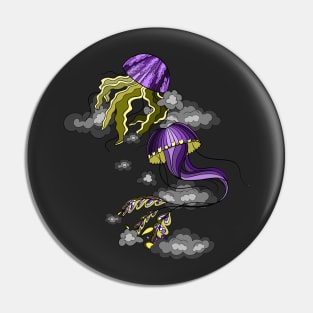 Space Jellyfish Pin