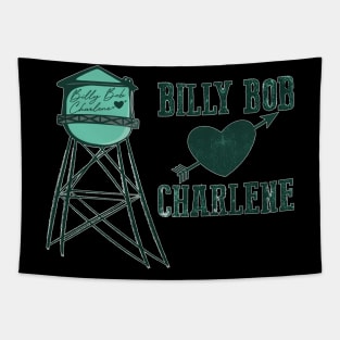 Billy Bob loves Charlene tanks-valentines day Tapestry