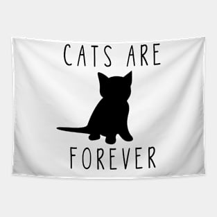 Cats Are Forever Cat Lover I Love Cats Tapestry