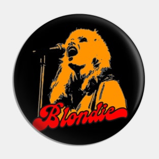 Blondie Retro Pin