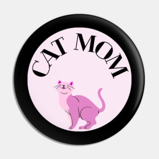 Cat mom Pin