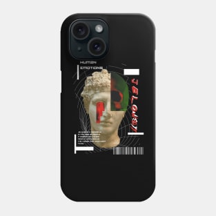 futuristic jelousy statue streetwear Phone Case