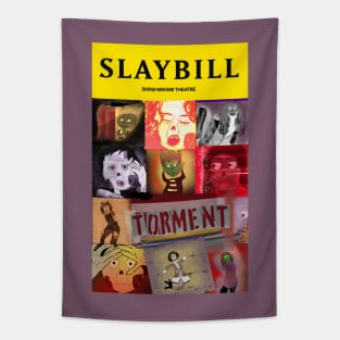 Broadway Zombie Torment Slaybill Tapestry