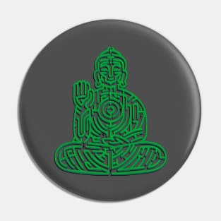 Zen Maze Meditation by Tobe Fonseca Pin