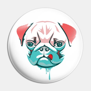 Puppy Pug Pin