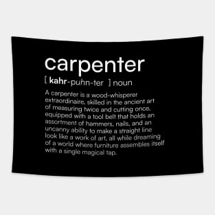 Carpenter definition Tapestry