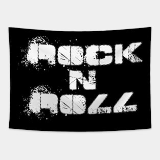 rock n roll design Tapestry