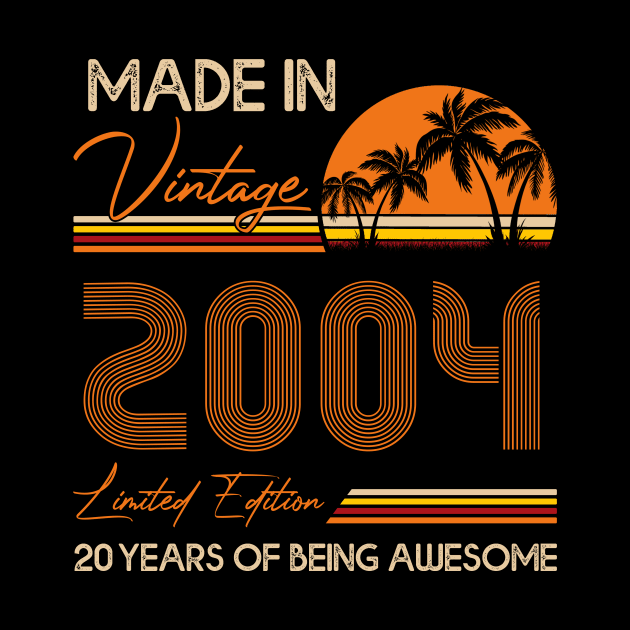 D4642004 Made In Vintage 2004 Limited Edition 20 Being Awesome by shattorickey.fashion