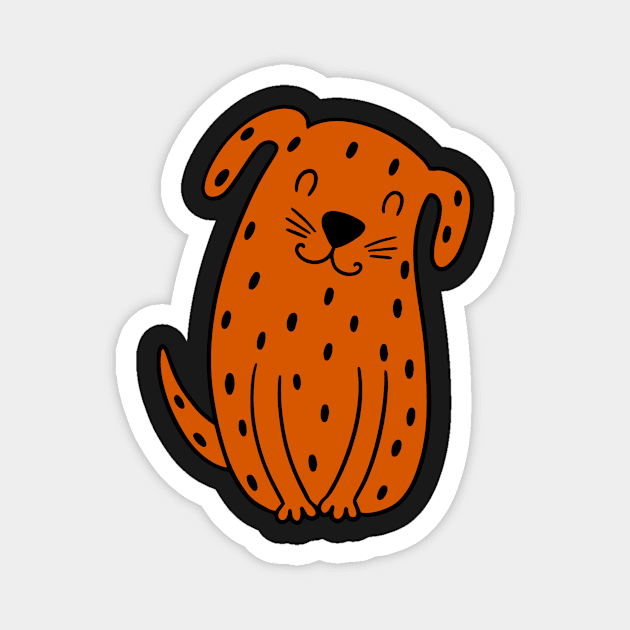 Doodle dog Magnet by Savvalinka