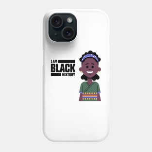 Black history month t-shirt Phone Case