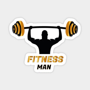 Fitness man Magnet