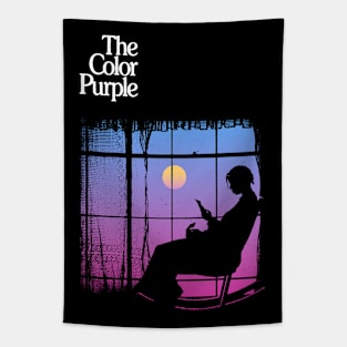 The Color Purple Aesthetic Vibe Tapestry