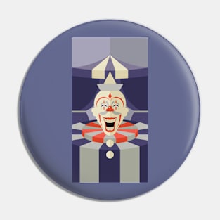 Vintage Circus Clown Pin