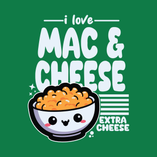 Kawaii Macaroni Cheese Lovers T-Shirt