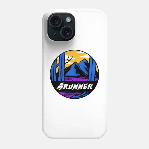 4Runner Retro Phone Case by timegraf