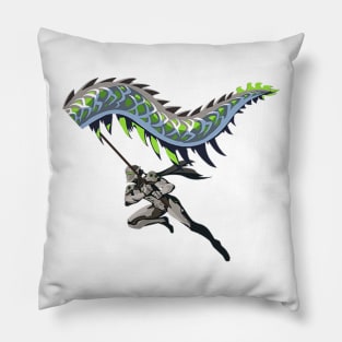 Genji Dragon Dance Pillow