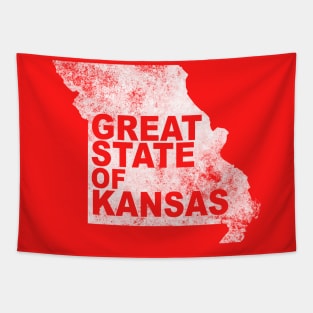 Great State of Kansas Tapestry