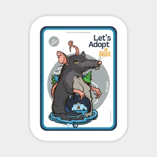 Let's adopt a rat ver 2 Magnet