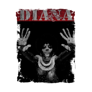 TEXTURE ART - DIANA ROSS T-Shirt