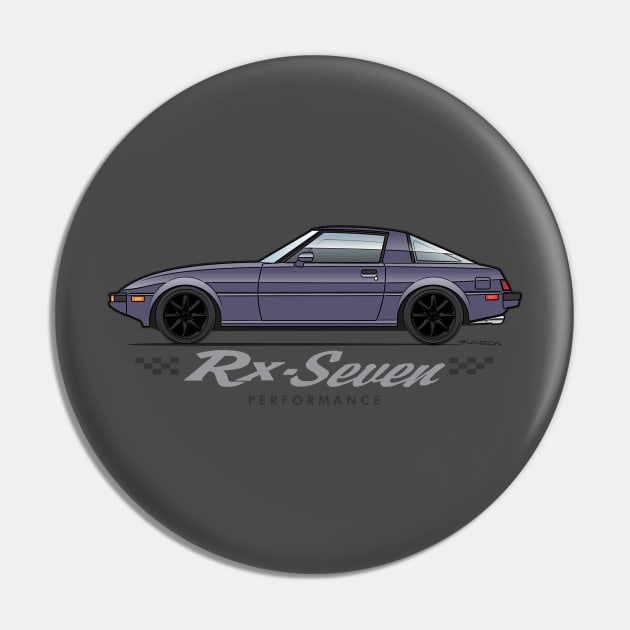 RX7 Dk Blue Pin by JRCustoms44