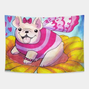 French Bulldog Fairy Tapestry