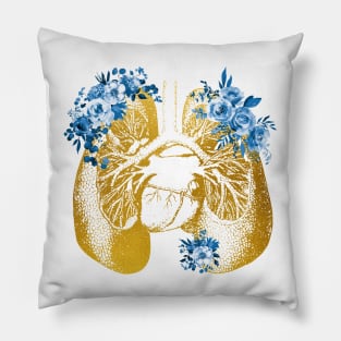 Lungs and Heart Pillow