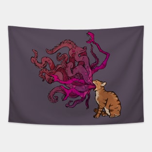 Cthulhu Cat Tapestry