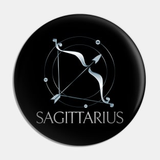 Saggitarius Zodiac Sign Pin