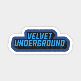 Velvet Under Blue Magnet