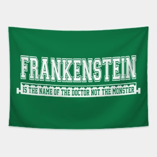 Frankenstein College Design Tapestry