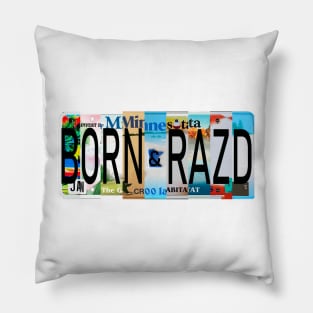 Minnesota Born and Raised Pillow