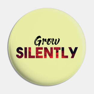 grow silently quotes Pin