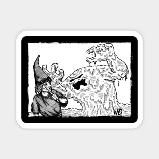 Old School D&D Design 8 Magnet