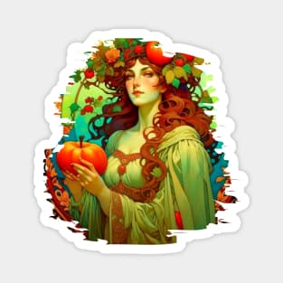 Art Nouveau Mabon Magnet