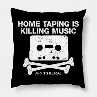 Home Taping Is Killing Music Pillow