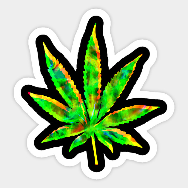Stoner Mary Jane Weed Cannabis 420 Decal Sticker