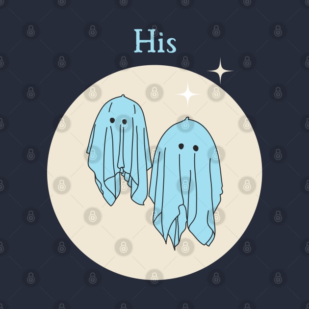 His, Matching Ghost Couple style 1 by Artsy2Day