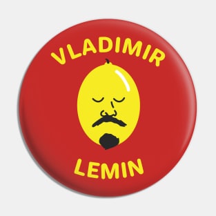 Vladimir Lemin (Lenin Lemon) Pin