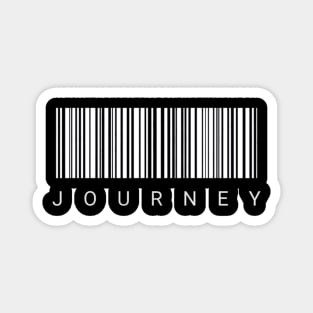 journey  barcod art v1 Magnet