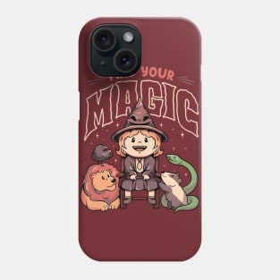 Find Your Magic - Cute Witch Geek Gift Phone Case