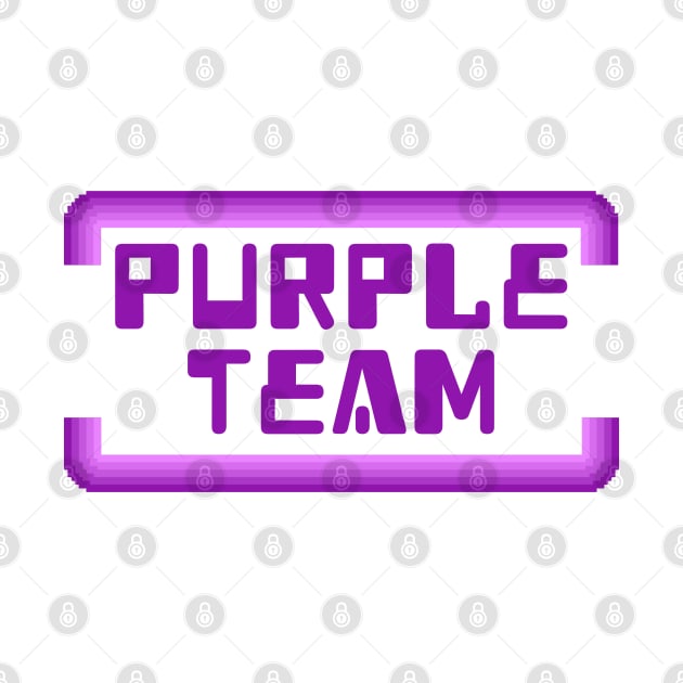 Cybersecurity Purple Team Arcade Gamification Banner by FSEstyle