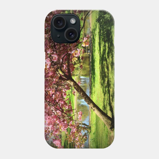 An English Landscaped Park in Spring Phone Case by JonDelorme