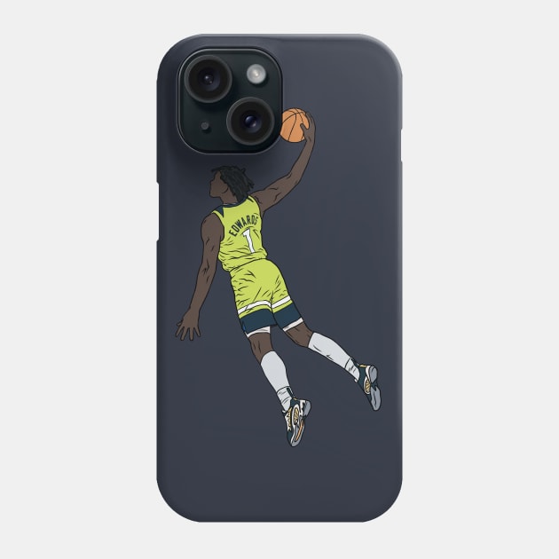 Anthony Edwards Dunk Phone Case by rattraptees