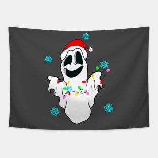 Cute ghost Christmas Tapestry