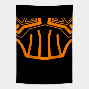 Orang cyber Skull stripe Tapestry