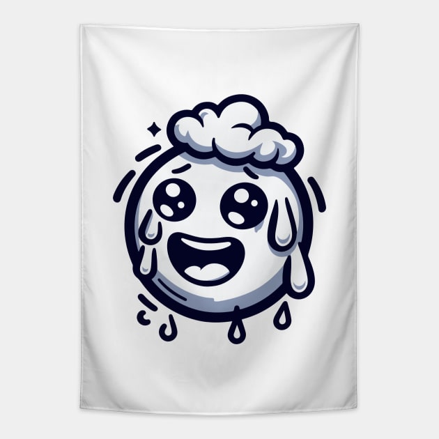 emoji funny Tapestry by designerhandsome