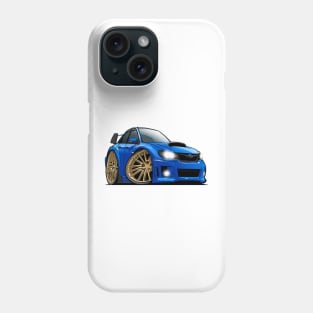 Subaru Impreza WRX STI GR Widebody Phone Case