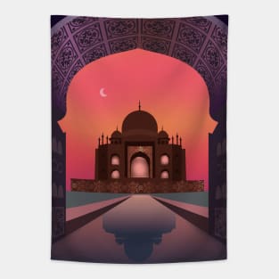 India, Taj Mahal Tapestry