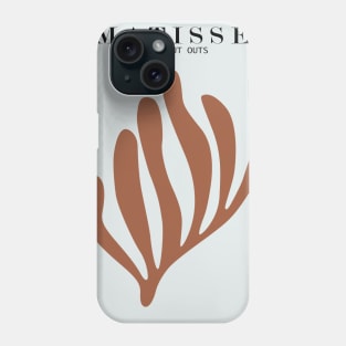 Henri Matisse abstract minimal cut off art print leaf Phone Case